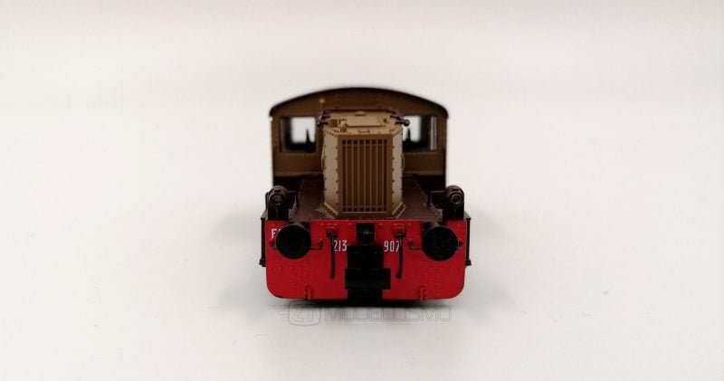 Lenz Blackstar 30155-02 - Automotore 213.907 FS ex-Köf II in livrea Castano Isabella - H0 - DCC