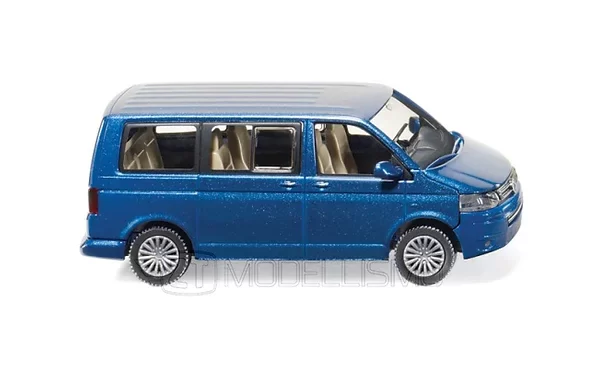 Wiking 03080636 - Vw T5 Multivan blu metallizzato - H0