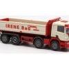 OLM-Design 002 - Scania Kipper 8x2 livrea vaniglia con profili rossi della ditta "IRENE Bau" - H0