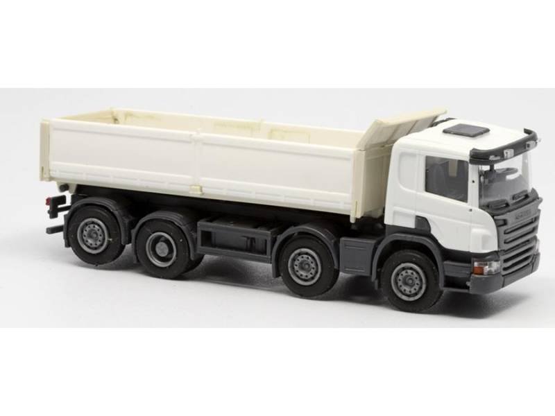 OLM-Design 004 - Scania Kipper 8x2 livrea bianca - H0
