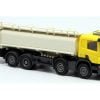 OLM-Design 013 - Scania 6x2 con cabina gialla e cisterna bianca - H0