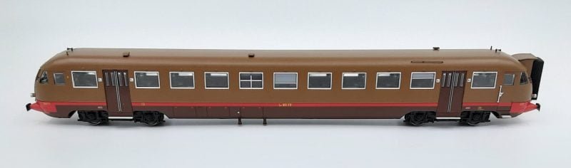 OsKar 2064 -Rimorchio pilota Le800.010 FS in livrea Castano Isabella - H0