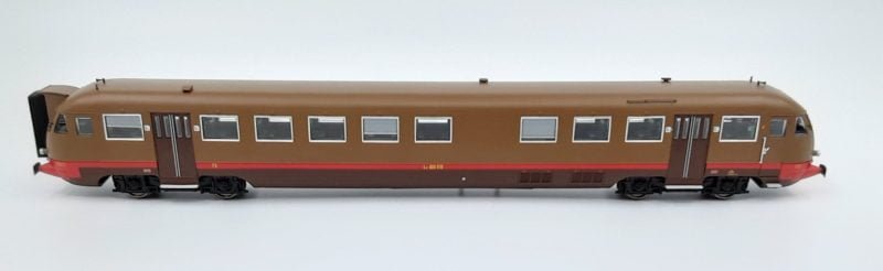 OsKar 2064 -Rimorchio pilota Le800.010 FS in livrea Castano Isabella - H0
