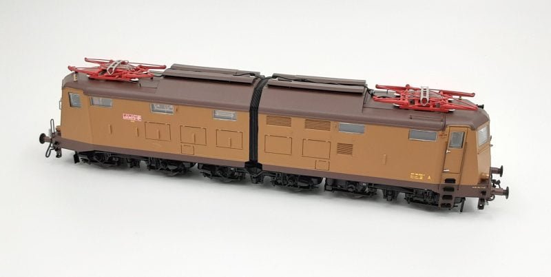 ACME 60143 - E645.001 FS in livrea Castano Isabella dep. Bologna - H0