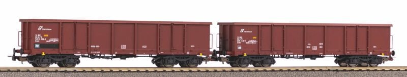 Piko 58238 - Set 2 carri merci tipo Eaos FS con carico di sabbia - H0