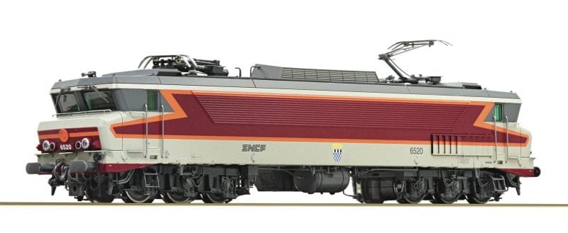 Roco 70616 - CC.6520 SNCF in livrea TEE - H0