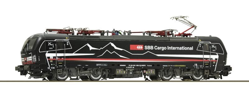 Roco 70726 - Vectron 193.658-2 MRCE SBB Cargo International "Vierwaldstättersee" in livrea Shadowpiercer - H0