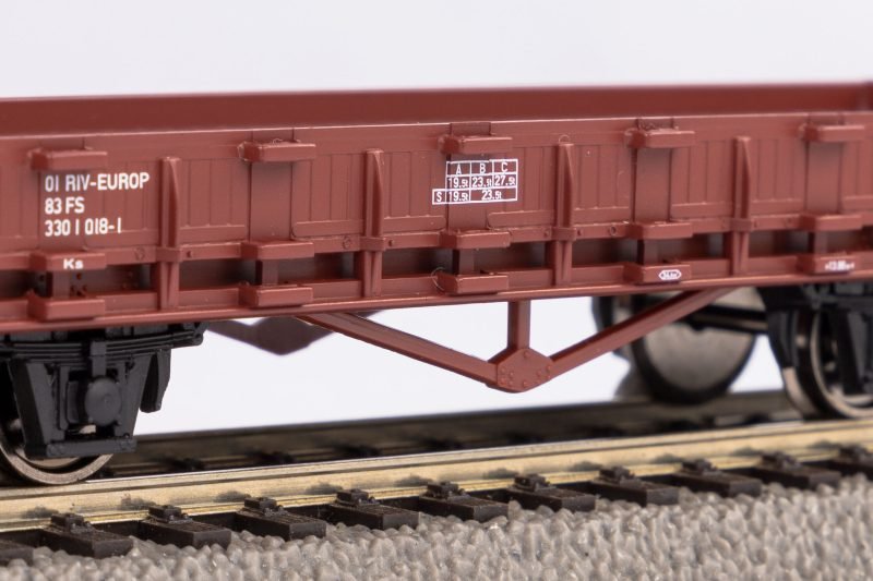 Piko 97156 - Carro tipo Ks FS a sponde basse - H0