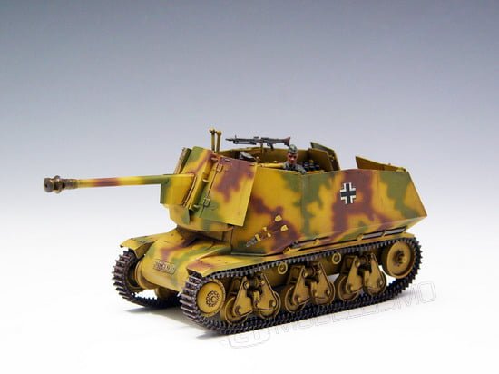 Trumpeter 00354 - German Panzerjager 39(H) mit 7.5cm Pak40/1 Marder - 1:35