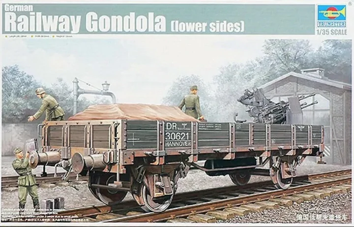 Trumpeter 01518 - Railway Gondola - 1:35