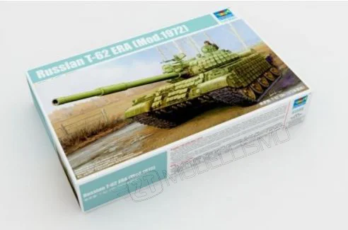 Trumpeter 01556 - Russian T-62 ERA (Mod. 1972) - 1:35