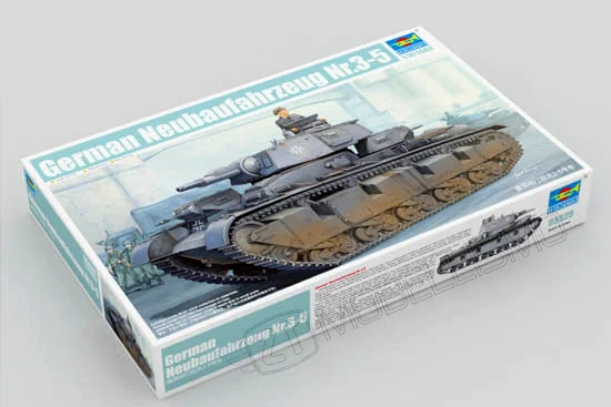Trumpeter 05529 - German Neubaufahrzeug Nr. 3-5 - 1:35