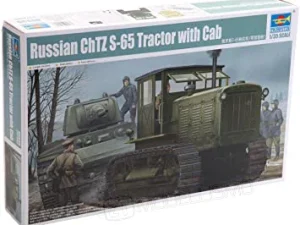 Trumpeter 05539 - Russian ChTZ S-65 Tractor with cab - 1:35