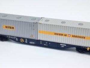 ACME 40418 - Carro tipo Sgnss 60' CEMAT con due bulk-container da 30' BERTSCHI - H0
