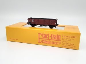 Exact - Train EX20366 - Carro merci tipo Omm 37 DB con marcatura Europ - H0