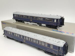 PI99106 - Set1 carrozze tipo WL S1 e S2 CIWL "Simplon Orient Express" in livrea d'origine - H0