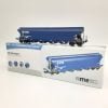 NME 505613 - Carro tramoggia tipo Tagnpps 130m³, VTG livrea blu - H0