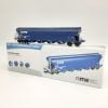 NME 505692 - Carro tramoggia tipo Tagnpps 130m³, VTG livrea blu con luci di coda FS- H0