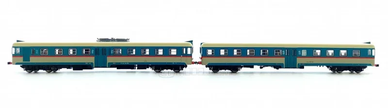 ViTrains 1137 - Set Aln 668.1505 + rimorchio pilota Ln 882.1508 in livrea d'origine - H0
