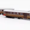 ViTrains 1138 - Set ALn 668.1401 + ALn 668.1402 in livrea Castano Isabella - H0