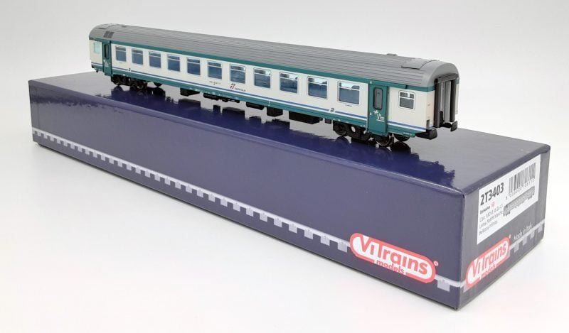 2TMarcheLineS - Set convoglio E464.178 TI + 5 carrozze MD TI in livrea xmpr “Marche Line” con logo pubblicitario “Marche Bellezza Infinita” DCC Sound- H0