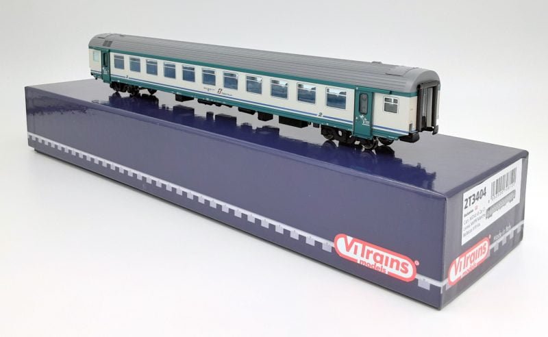 2TMarcheLineS - Set convoglio E464.178 TI + 5 carrozze MD TI in livrea xmpr “Marche Line” con logo pubblicitario “Marche Bellezza Infinita” DCC Sound- H0