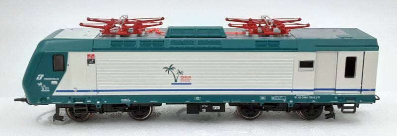 2T Modellismo 2T2275 - E464.178 TI in livrea xmpr "Marche Line" con logo pubblicitario "Marche Bellezza Infinita" - H0