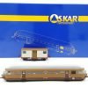 OsKar 2050 - Set ALn56.2217 + Ldn24.325 FS costruzione BREDA in livrea Castano - Isabella - H0