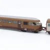 OsKar 2050 - Set ALn56.2217 + Ldn24.325 FS costruzione BREDA in livrea Castano - Isabella - H0