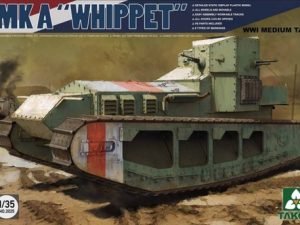 Takom 2025 - Whippet Mk A WWI medium tank - 1:35