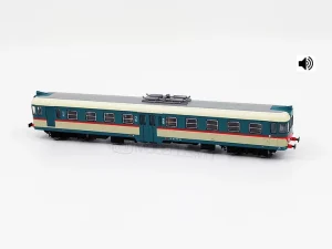 ViTrains 2763 - ALn 668.1528 FS in livrea d'origine - DCC Sound - H0