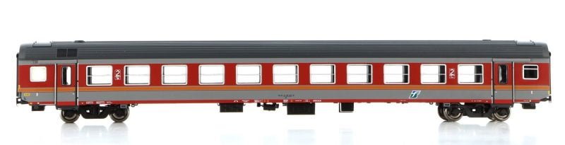 ViTrains 3281 - Carrozza MDVE di 2' classe in livrea d'origine - H0