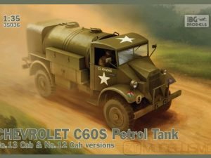 IBG Models 35036 - Chevrolet C60S Petrol Tank - 1:35