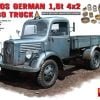 MiniArt 35142 - MB 1500S GERMAN 1,5t, 4x2 - CARGO TRUCK - 1:35