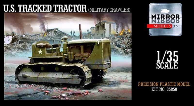 Mirror Models 35850 - U.S. Tracked Tractor (Military crawler) - 1:35