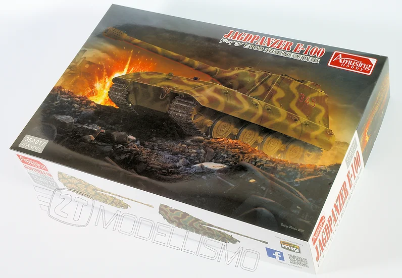 Amusing Hobby 35A017 - Jagdpanzer E-100 - 1:35