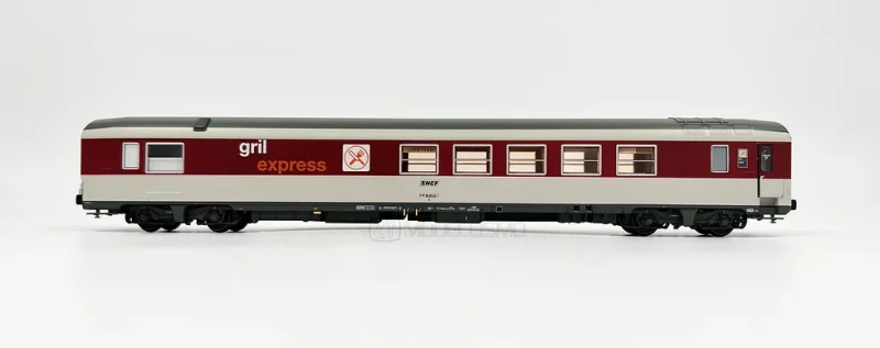 L.S. Models 40153 - Carrozza Tipo Vru "Gril Express" con targa "Palatino"- H0