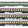 HobbyTrain H43025 + H43027 - Set 8 carrozze "Ostsee Express" 1980 Monaco-Berlino - H0