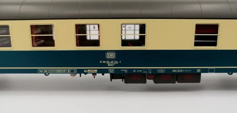 HobbyTrain H43025 + H43027 - Set 8 carrozze "Ostsee Express" 1980 Monaco-Berlino - H0