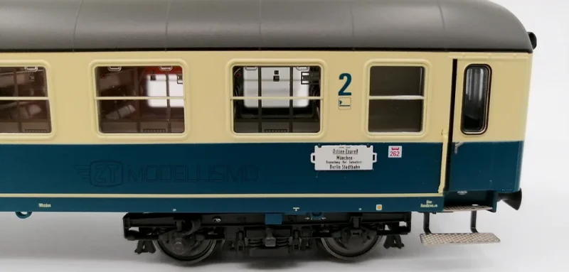 HobbyTrain H43025 + H43027 - Set 8 carrozze "Ostsee Express" 1980 Monaco-Berlino - H0