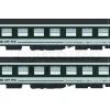 L.S. Models 47272 - Set di due carrozze tipo UIC-X SBB RIC Bpm di 2° classe - H0