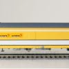 L.S. Models 47281 - Postwagen tipo Z SBB ex PTT France livrea giallo con fascia bianca - H0