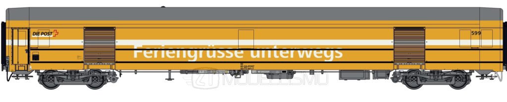 Wagon LS Models 47287 – Postale Tipo Z – SNCF – Époque 6 – Neuf