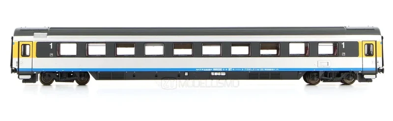L.S. Models 47361 - Carrozza tipo Apm SBB di 1°classe in livrea ex "Cisalpino" - H0