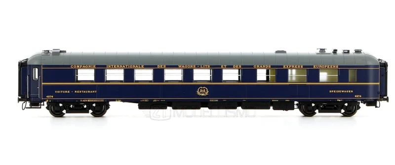 L.S. Models 49199 - Carrozza Ristorante WR "BREDA" in livrea CIWL 1956 - H0