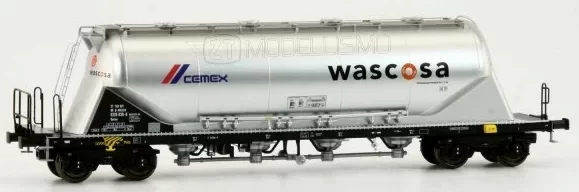 NME 503724 - Carro Uacns 82m³ "Wascosa CEMEX" - H0