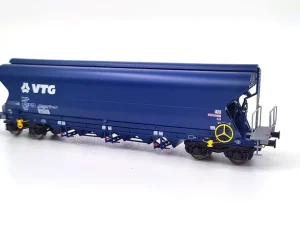 NME 506692 - Carro tipo Tagnpps VTG con luci di coda per trasporto cereali - H0