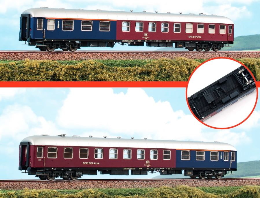 ACME 52211 - Carrozza tipo ARmh216 DB “Kakadu” mista ristorante/1°cl in ...