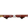 NME 532401 - Carro pianale doppio, tipo Laaps TWA - H0