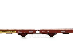 NME 532402 - Carro pianale doppio, tipo Laaps TWA - H0